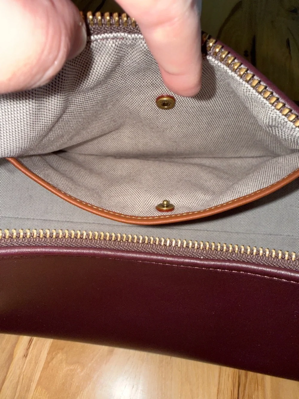 EUC Juliet Shoulder Bag in Black Currant (Dillard’s Exclusive) - Picture 11 of 11